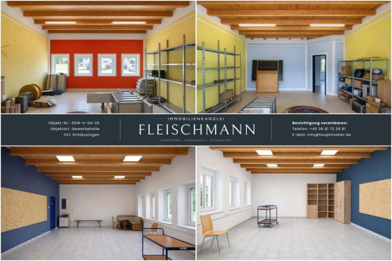 Schleusingerneundorf Verkehrsgünstiger Gewerbestandort in Schleusingen mit optimaler Infrastruktur Gewerbe kaufen