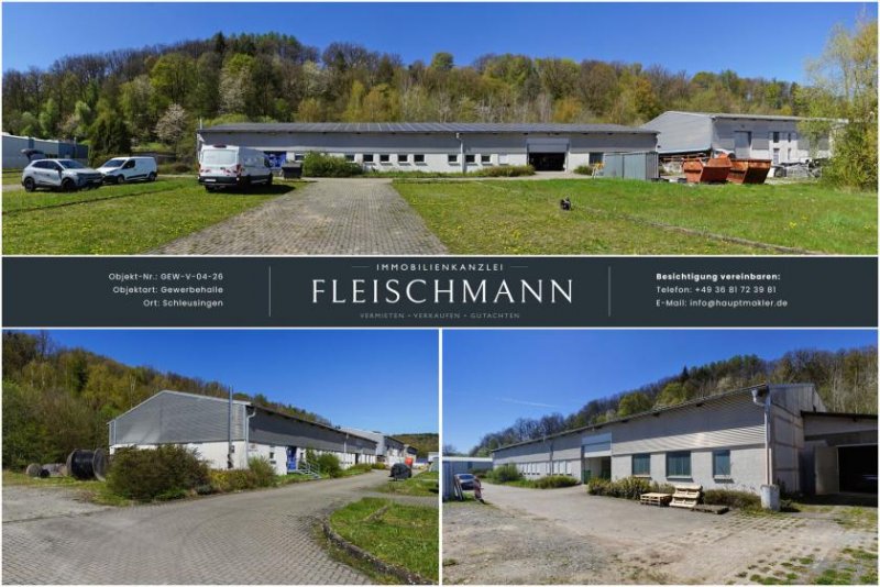 Schleusingerneundorf Verkehrsgünstiger Gewerbestandort in Schleusingen mit optimaler Infrastruktur Gewerbe kaufen