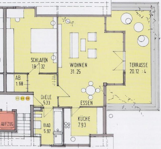 Gotha Der Sonne ein Stück näher - 2 Zimmer mit großer Dachterasse Wohnung kaufen