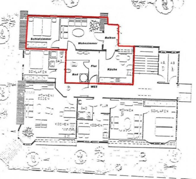 Tambach-Dietharz/Thür. Wald Ihr Eigentum: Sonnige 2-Zimmer- Dachgeschoss-Wohnung Wohnung kaufen