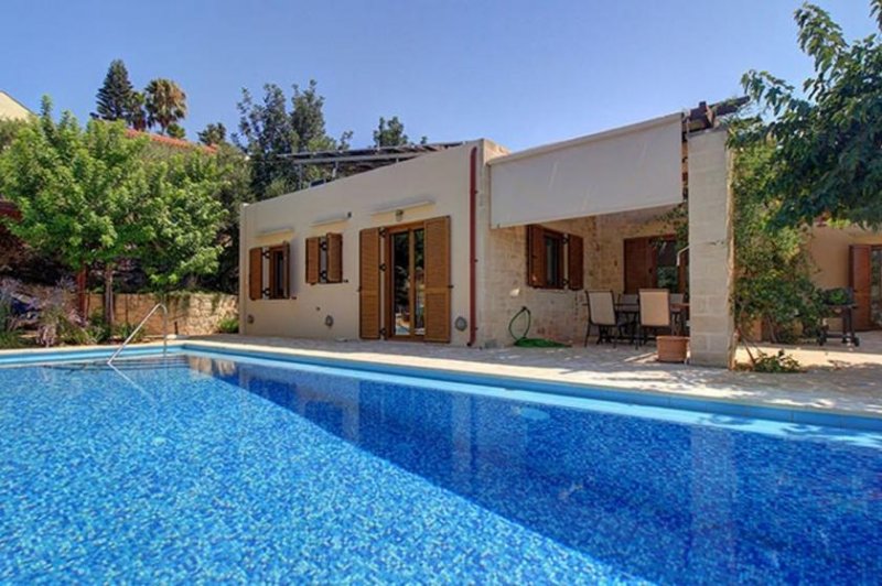 Douliana Apokoronas Kreta, Doulina, freistehender Bungalow mit Einliegerwohnung, privater Pool 3 SZ 3 BZ Haus kaufen