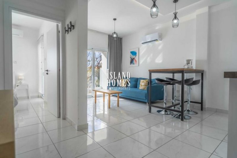 Ayia Napa 1 bedroom, fully renovated and modernised, penthouse apartment with TITLE DEEDS and SEA VIEWS in Ayia Napa - AYN150Located on