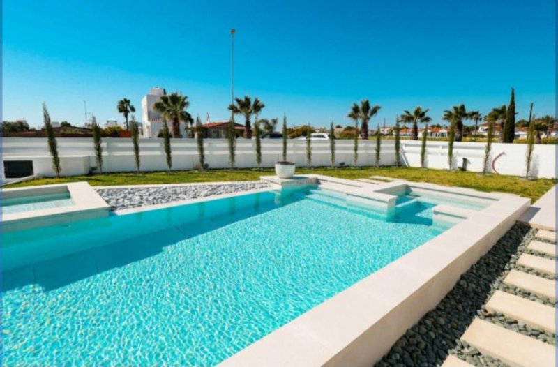 Ayia Thekla 3 Bedroom, NEW BUILD villa with 436m2 plot on an exclusive gated community of seven boutique villas in Ayia Thekla - develop