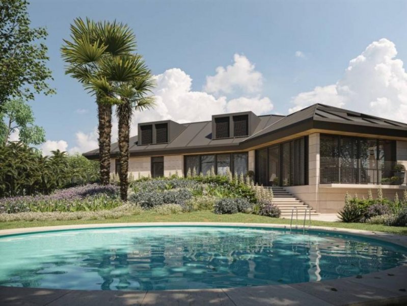 Barcelona Außergewöhnliches Haus im exklusiven Viertel Pedralbes, mit großem Grundstück und Privatsphäre, mit viel Tageslicht und Das