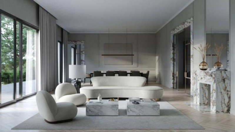 Barcelona Außergewöhnliches Haus im exklusiven Viertel Pedralbes, mit großem Grundstück und Privatsphäre, mit viel Tageslicht und Das