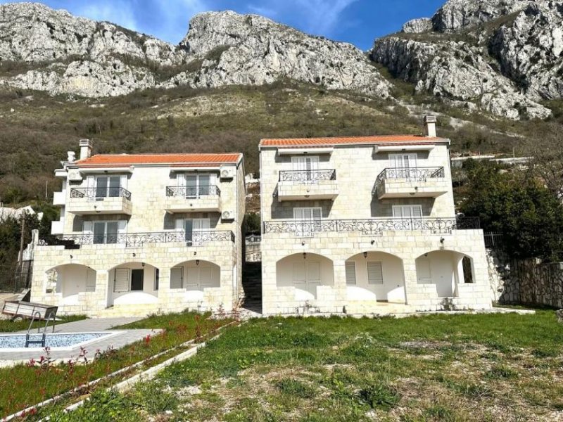 Budva The house has three levels. On the ground floor there is spacious kitchen with dining room, living room, bathroom and a room can