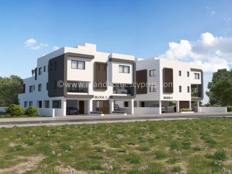 Deryneia 2 Bedroom, 2 bathroom, penthouse NEW BUILD apartment, with large terrace in traditional village location of Deryneia - beaut