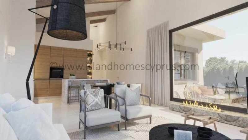 Frenaros 3 bedroom, 2 bathroom NEW BUILD bungalow with covered parking and option for swimming pool in Frenaros - CSF103DPThis of just