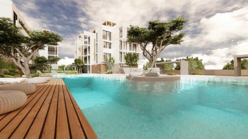 Paralimni NEW BUILD, 2 bedroom, 2 bathroom, first floor apartment with communal swimming pool in Paralimni - AWP116DPLocated in the town