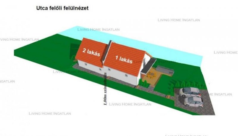 Tahitótfalu Tahitótfalu Tahi városrészén 105 nm-es ikerházfél eladó.
Az ingatlan csoda szép helyen kerül megépítésre referencia