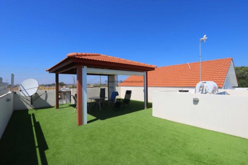 Xylofagou 3 bedroom, 2 bathroom bungalow with private roof garden, final approval certificate and Title Deeds for a share of land in -