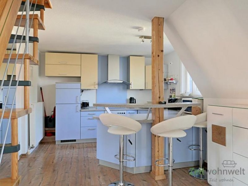 Dresden (EF0690_M) Dresden: Briesnitz, kleine preiswerte Maissonette-Wohnung in ruhiger Wohnlage, WLAN inkl., Service möglich Wohnung