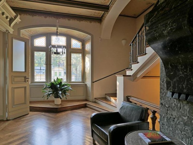 Dresden (EF0603_M) Dresden: Kleinzschachwitz, möbliertes Apartment mit großem Balkon in der Therese-Malten-Villa an der Elbe. Wohnung