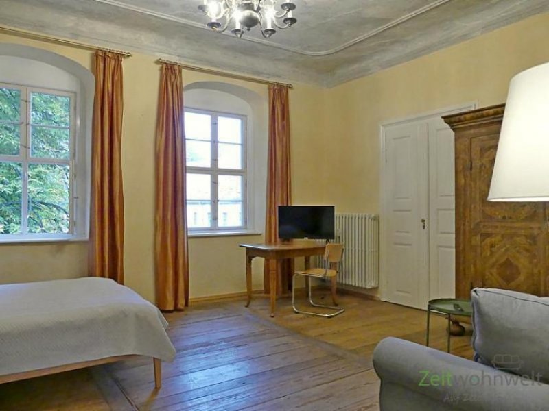 Dresden (EF0562_M) Dresden: Helfenberg, möblierte Wohnung im denkmalgeschütztem historischen Schloss, TV, WLAN inkl. Wohnung mieten
