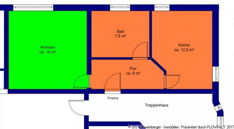 Großenhain Super 1-Zi-Whg. - TOP-Miete! Inkl. EBK! Wohnung mieten