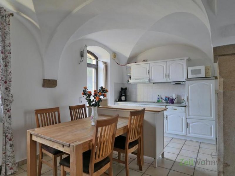 Pirna (EF1232_M) Dresden: Pirna, interessante möblierte Wohnung mit Gewölbedecken, Fußbodenheizung und Terrasse, WLAN Wohnung