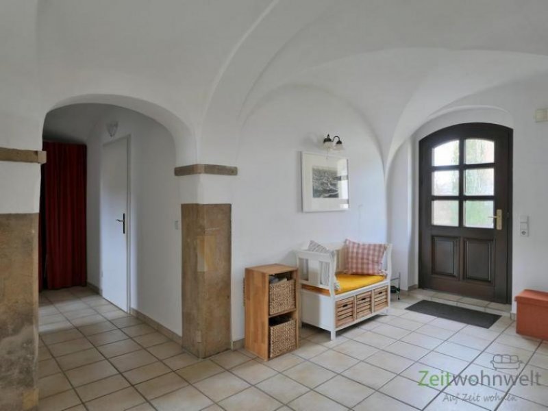 Pirna (EF1232_M) Dresden: Pirna, interessante möblierte Wohnung mit Gewölbedecken, Fußbodenheizung und Terrasse, WLAN Wohnung