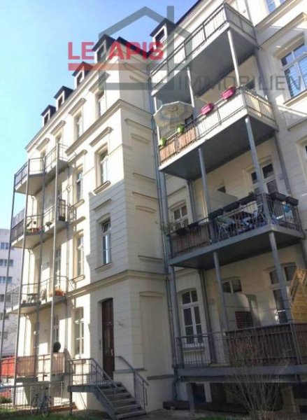Leipzig SCHICKE, HELLE 2-RWG IM HINTERHAUS MIT SÜD-BALKON U. EBK IM HERZEN VON LEIPZIG Wohnung mieten