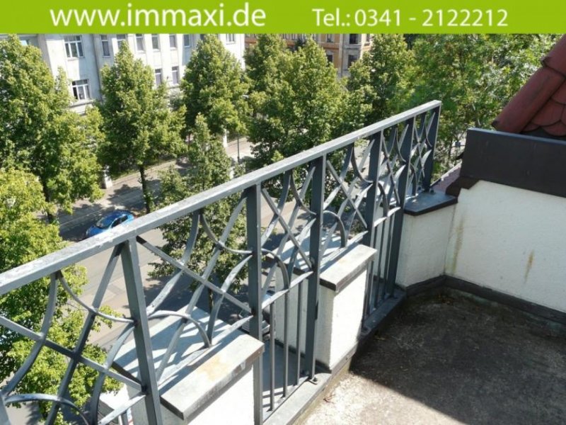 Leipzig Waldstraßenviertel + 2 ZIMMER + AUFZUG + BALKON + PARKETT + AB MÄRZ 2026 Wohnung mieten