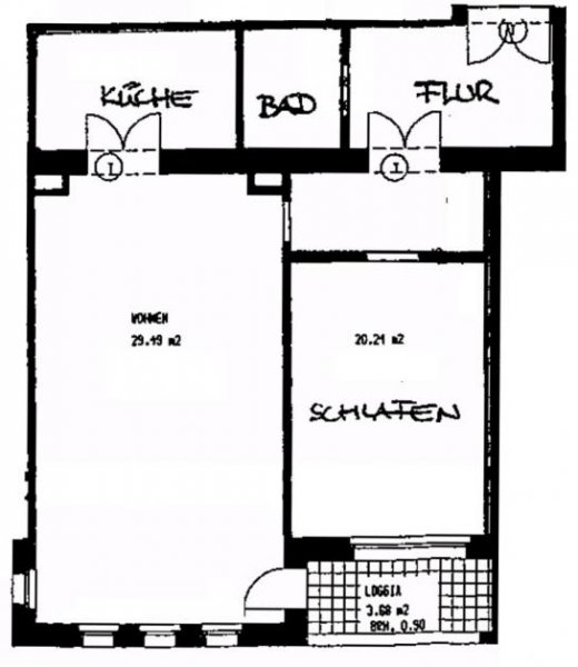 Leipzig Waldstraßenviertel + 2 ZIMMER + AUFZUG + BALKON + PARKETT + AB MÄRZ 2026 Wohnung mieten