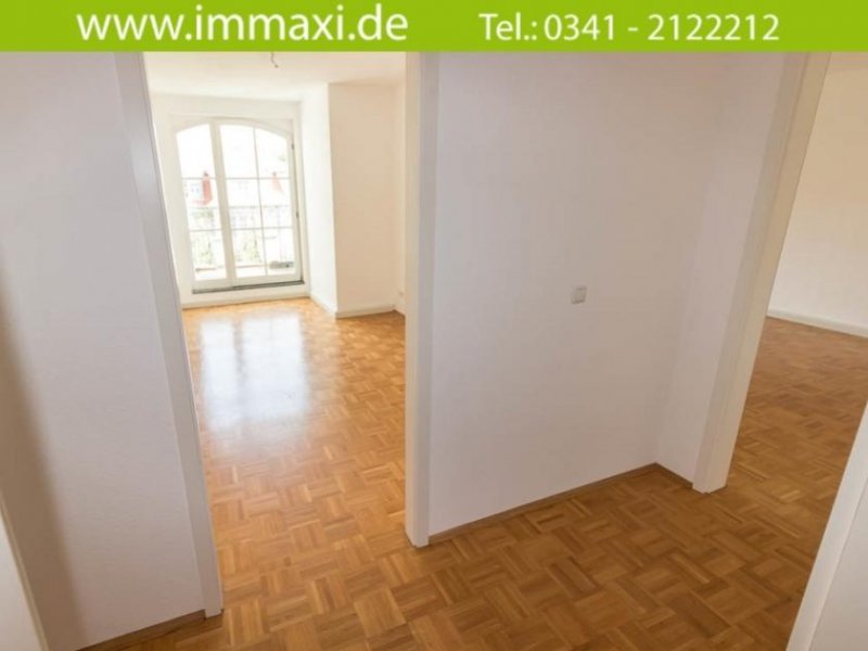 Leipzig Waldstraßenviertel + 2 ZIMMER + AUFZUG + BALKON + PARKETT + AB MÄRZ 2026 Wohnung mieten