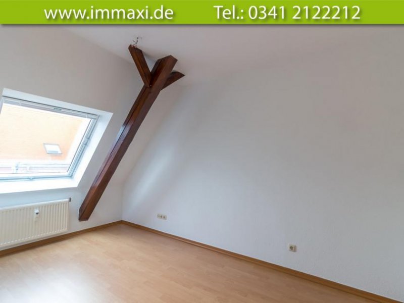 Leipzig EUTRITZSCH + 2 RAUM DACHGESCHOSS WOHNUNG + FREI AB 01.08.2026 Wohnung mieten