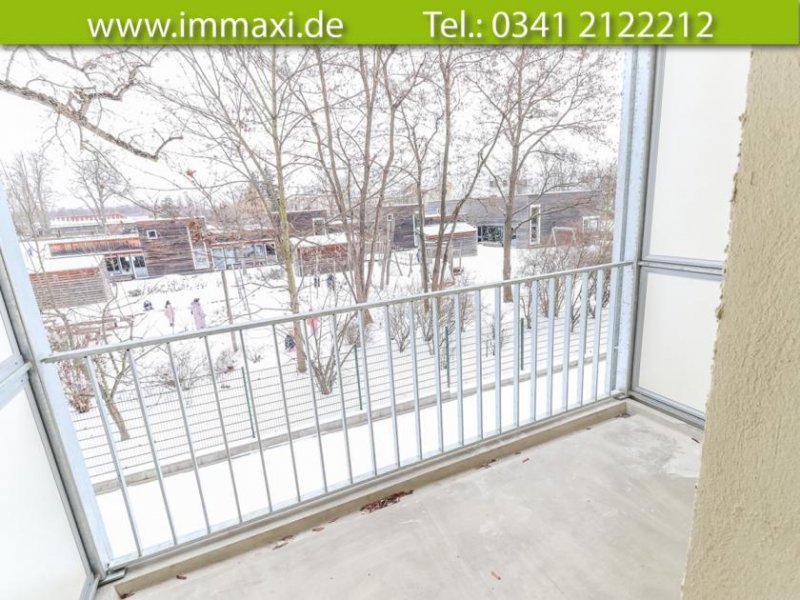 Leipzig EUTRITZSCH + 2 RAUM MIETWOHNUNG + BALKON + AB SOFORT Wohnung mieten