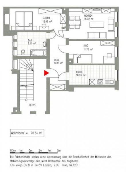 Leipzig LEIPZIG-MÖCKERN + 3 RAUM WOHNUNG - 2.OG + VERFÜGBAR AB SOFORT Wohnung mieten