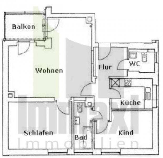Leipzig WAHREN + 3 RAUM WOHNUNG + BALKON + GÄSTE WC
FREI AM MÄRZ 2026 Wohnung mieten
