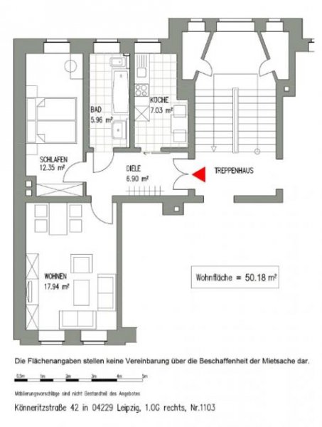 Leipzig AB SOFORT + SCHLEUSSIG + 2 RAUM + LAMINATBODEN Wohnung mieten
