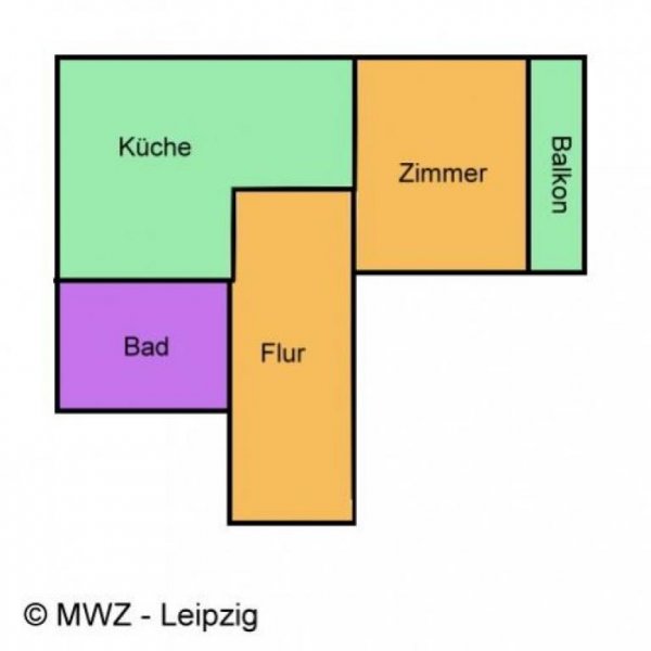 Leipzig Sehr schönes ruhiges Gästezimmer in einem Hinterhaus in der Südvorstadt. CITYNAH !!! Wohnung mieten