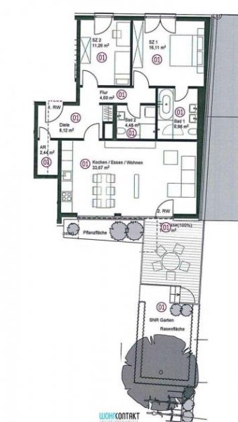 Leipzig Exklusiver Neubau in Leipzig-Stötteritz – modernes Wohnen mit einer hochwertigen Einbauküche und eigenem Garten in Bestlage