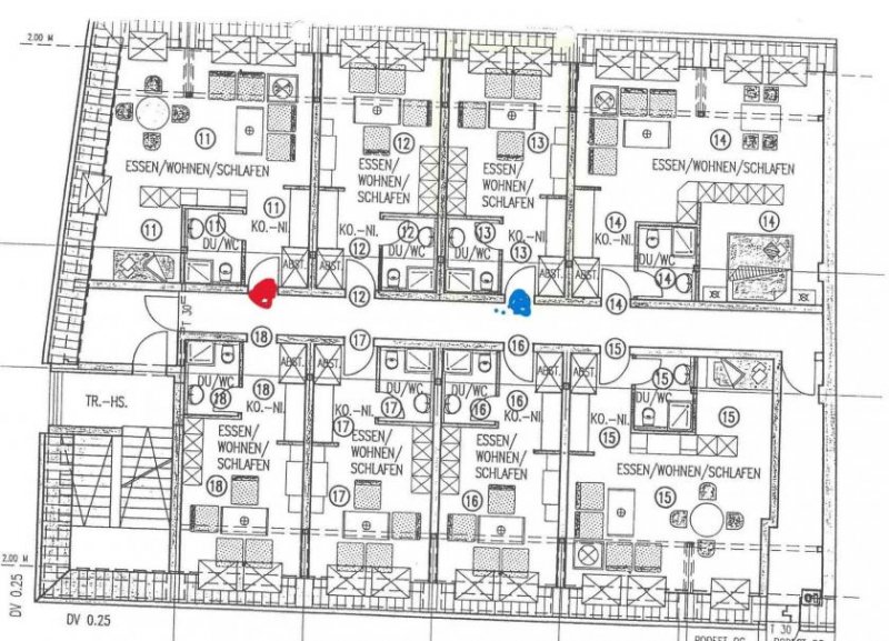 Leipzig Single -Wohnung-helle und freundliche 1 Zimmerwohnung mit Duschbad, Einbauküche im Hinterhaus Wohnung mieten