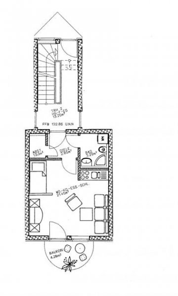 Leipzig 1 Zimmer Appartement im Wohnpark Engelsdorf mit Tiefgaragenstellplatz Wohnung mieten