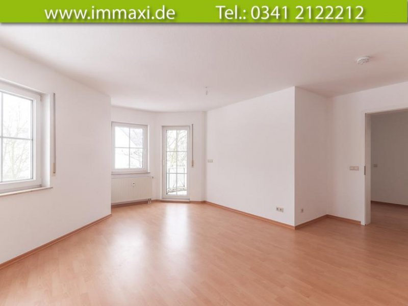 Markkleeberg 2 RAUM + BALKON + LAMINAT + TRAUMHAFT RUHIG + ANSCHAUEN !!! Wohnung mieten