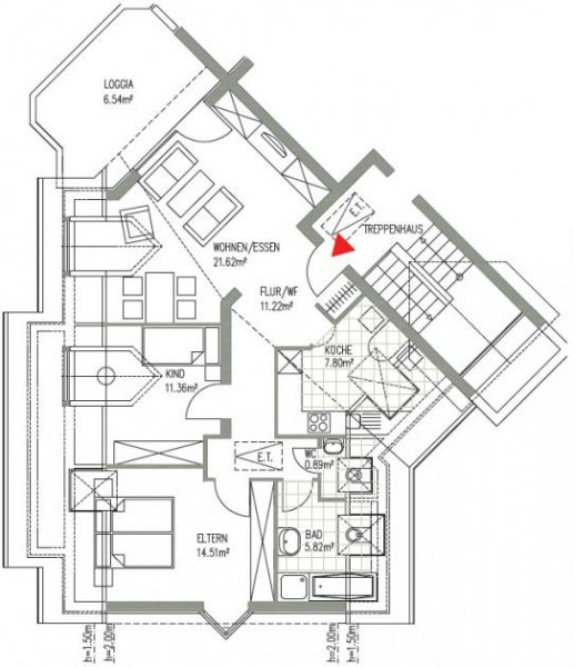 Markkleeberg 3 RAUM + DACHGESCHOSS + BALKON + LAMINAT + TRAUMHAFT RUHIG + AB JUNI 2026 Wohnung mieten