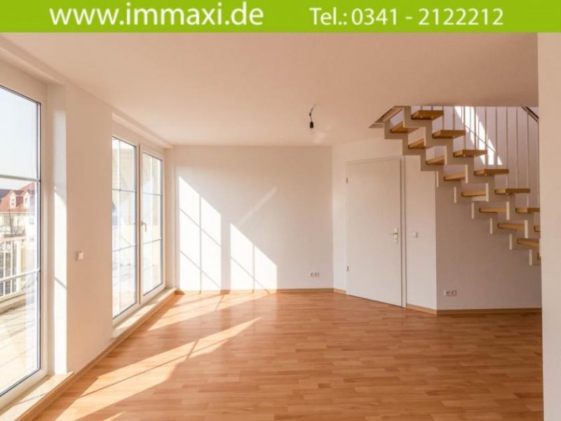 Markkleeberg MARKKLEEBERG + 3 ZIMMER MAISONETTE WOHNUNG + RIESIGE TERRASSE + AB MAI 26 Wohnung mieten