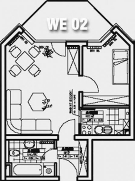 Halle (Saale) In Halle Weingärten, gemütliche 2. Zimmerwohnung mit Terrasse, Wannenbad im Erdgeschoss Wohnung mieten