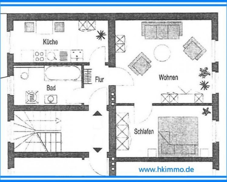 Köthen (Anhalt) Kompakte 2-Raumwohnung in Köthen Nähe Hochschule Wohnung mieten