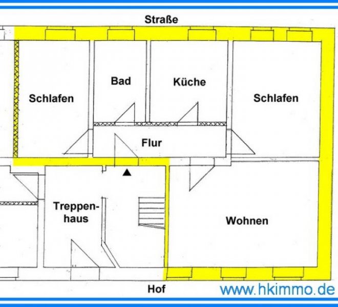 Osternienburg 3-Raumwohnung auf dem Land in Wulfen! Wohnung mieten