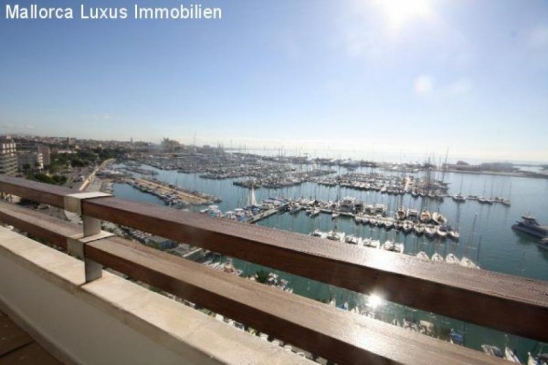 Paseo Maritimo großzügiges Luxus Apartment in erster Linie am Paseo Maritimo in Palma mit einem Traumblick auf den Hafen zu vermieten .