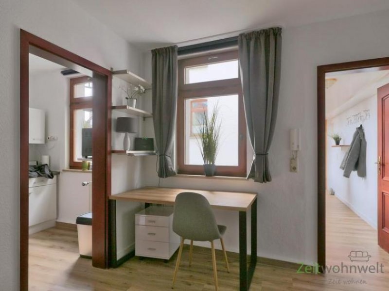 Jena (EF1320_M) Jena: West, neu möbliertes City-Apartment in absolut ruhigem Hinterhaus, nur ca. 400 Meter zum JenTower Wohnung