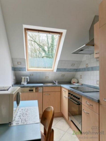 Jena (EF1321_M) Jena: Nord, möblierte 2-Zimmer-Wohnung mit Dachbalkon in ruhiger grüner Lage, PKW-Stellplatz inkl. Wohnung mieten