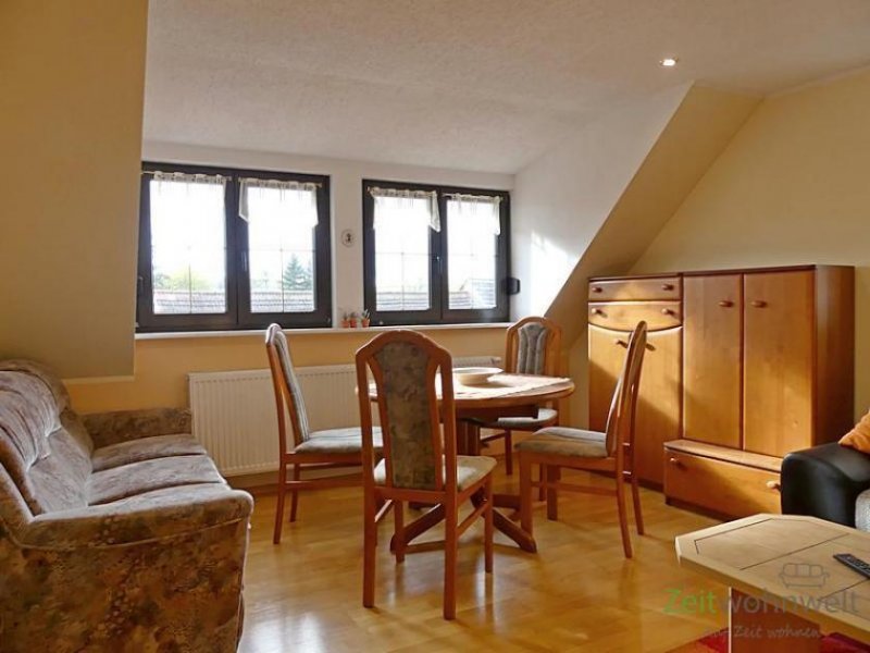 Lehesten (Saale-Holzland-Kreis) (EF0572_M) Jena: Lehesten, moderne Dachgeschosswohnung mit WLAN, PKW-Stellplatz, Gartenmitnutzung, Full-Service möglich Wohnung