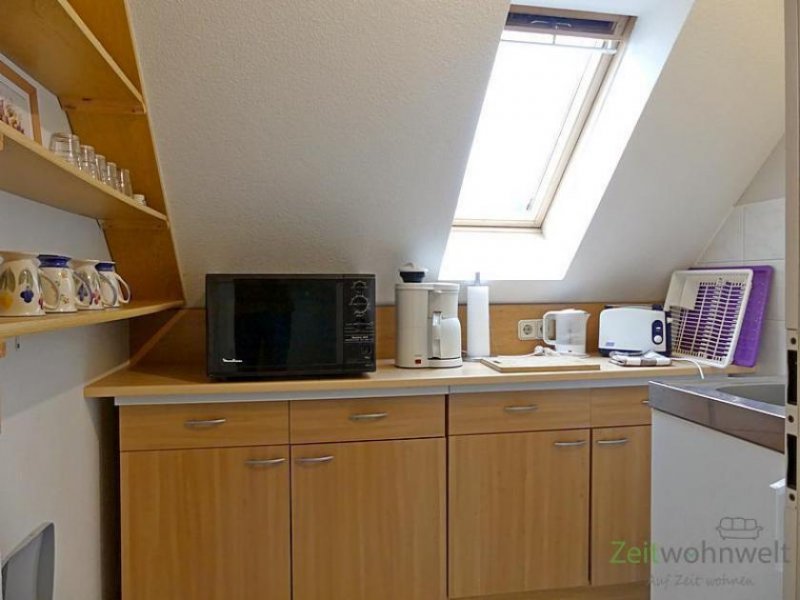 Lehesten (Saale-Holzland-Kreis) (EF0572_M) Jena: Lehesten, moderne Dachgeschosswohnung mit WLAN, PKW-Stellplatz, Gartenmitnutzung, Full-Service möglich Wohnung