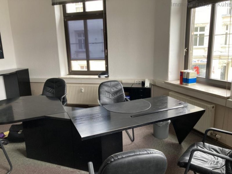 Zwickau 118 qm Büroetage im zentrumsnahen Denkmalschutzobjekt optional mit Einrichtung Gewerbe mieten