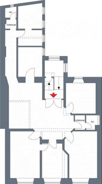 Zwickau 134m² Büro- oder Praxisräume in 1A-Innenstadtlage Gewerbe mieten
