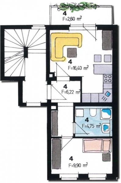 Zwickau Ab 1.8.26! Gemütliche 2-Raumwohnung mit Balkon, EBK; Nähe Schlobigpark! Wohnung mieten