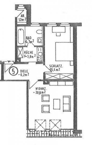 Zwickau Gemütliche DG 2-Zi. mit Laminat, Kamin und EBK in zentraler Lage! SP mgl. Wohnung mieten