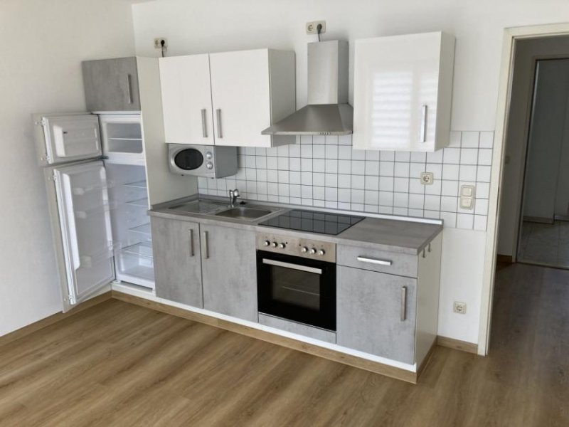 Zwickau Ab 01.08.26! 1-Raum WE mit Balkon, Einbauküche und Tiefgaragenstellplatz in ruhiger Seitenstraße Wohnung mieten
